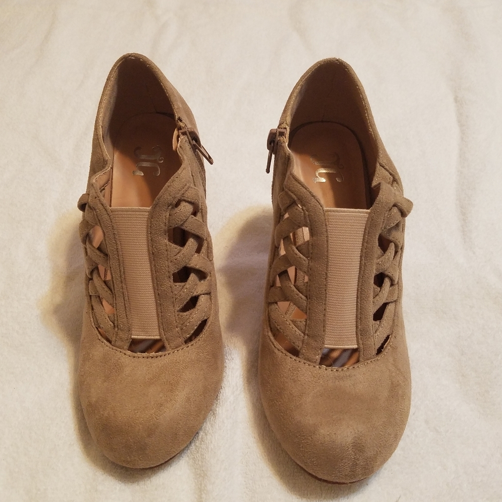 Brinley and Co. Bootie heels